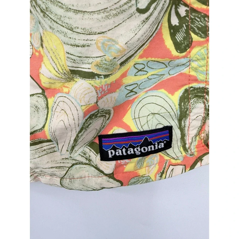 Patagonia Baggies Shorts Men XL Coral Shell Oyster Print Good Condition Rare